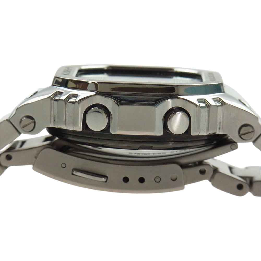 G-SHOCK ジーショック GMW-B5000D-1JF FULL METAL フルメタル 電波ソーラー Bluetooth スクリューバック リストウォッチ 腕時計 シルバー系【中古】