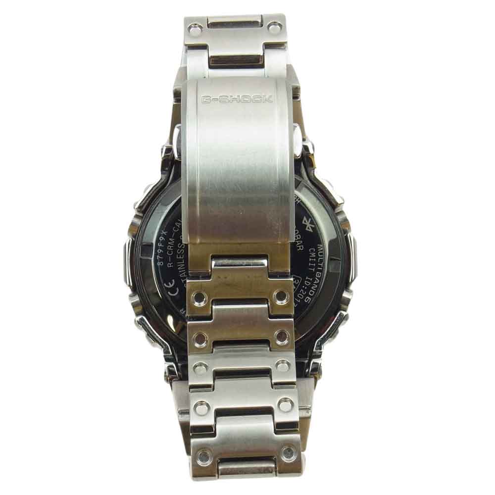G-SHOCK ジーショック GMW-B5000D-1JF FULL METAL フルメタル 電波ソーラー Bluetooth スクリューバック リストウォッチ 腕時計 シルバー系【中古】