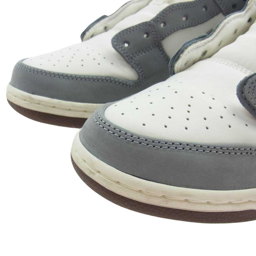 NIKE ナイキ FQ1180-001 SB DUNK LOW PRO QS YUTO HORIGOME ダンク プロ クイックストライク 堀米雄斗 スニーカー ホワイト系 グレー系 ブラウン 29cm【中古】