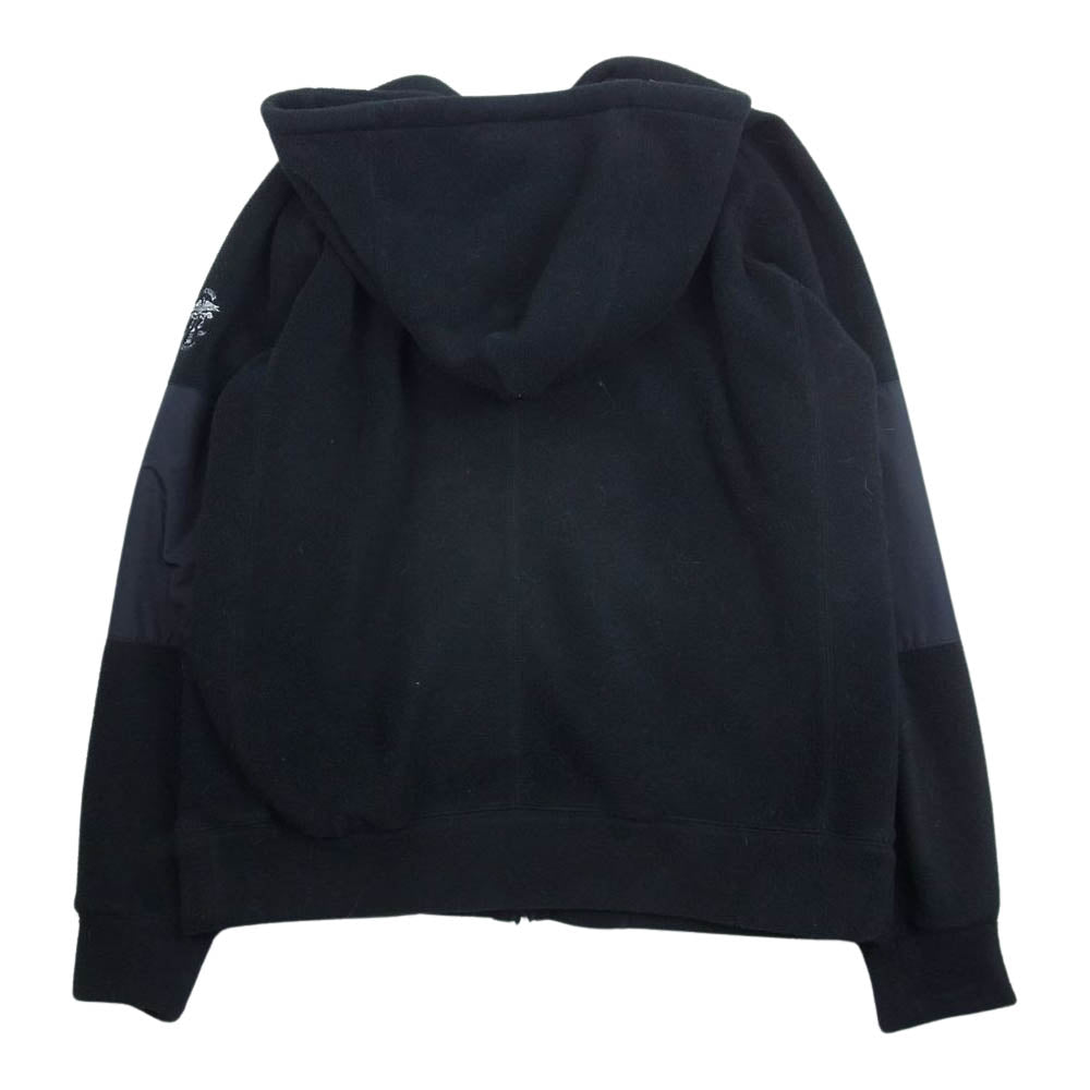 CRIMIE クライミー POLARTEC ポーラテック フリース フード パーカ ジャケット ブラック系 M【中古】