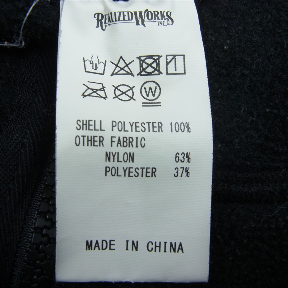 CRIMIE クライミー POLARTEC ポーラテック フリース フード パーカ ジャケット ブラック系 M【中古】