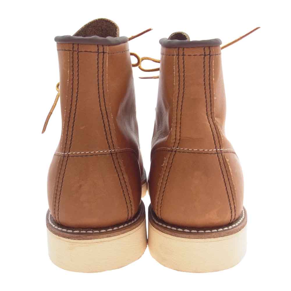 RED WING レッドウィング 875 6 CLASSIC MOC 6インチ クラシック モック レースアップ ブーツ ブラウン系 6 1/2 E/24.5cm【極上美品】【中古】
