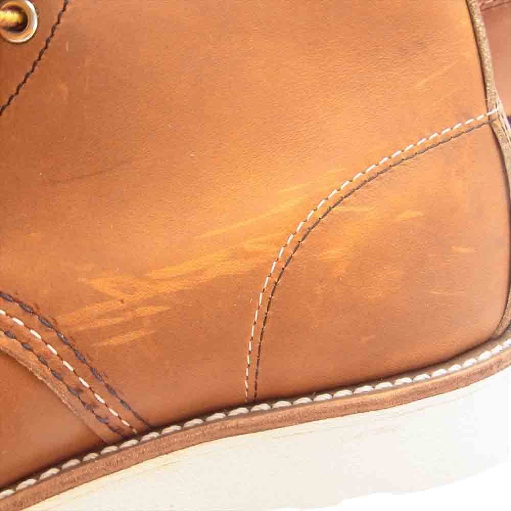 RED WING レッドウィング 875 6 CLASSIC MOC 6インチ クラシック モック レースアップ ブーツ ブラウン系 6 1/2 E/24.5cm【極上美品】【中古】