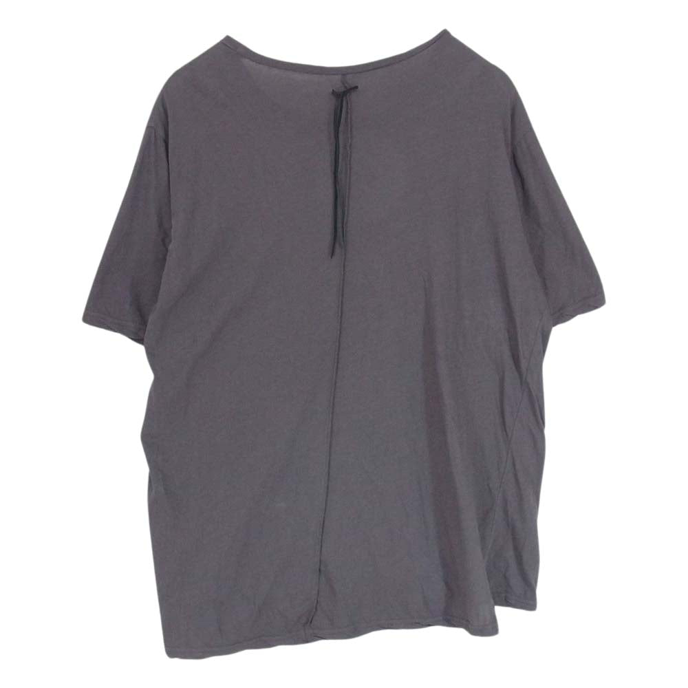 STRUM ストラム STC144-02  強撚天竺 オーバーサイズ クルーネック Tシャツ   グレー系 M【中古】