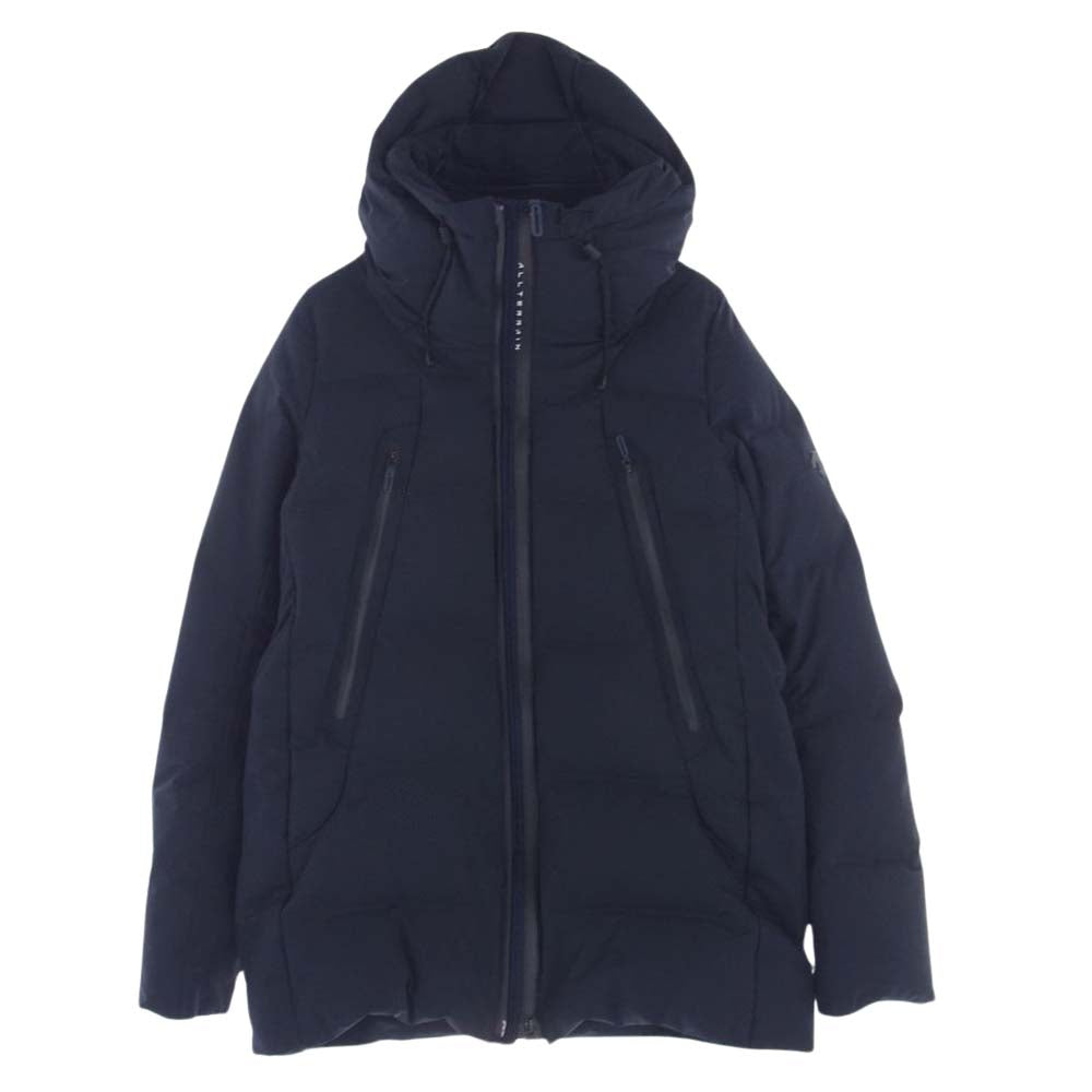 DESCENTE デサント DOR-C8202 ALLTERRAIN MOUNTAINEER MIZUSAWA DOWN 水沢 ダウン ジャケット ネイビー系 M【中古】