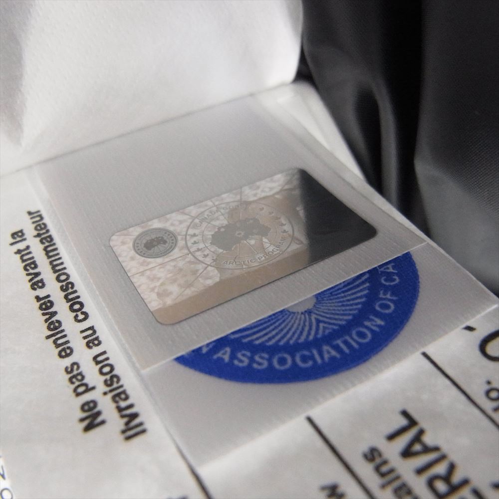 CANADA GOOSE カナダグース 3426MB  国内正規品 サザビーリーグタグ CHATEAU PARKA シャトー パーカー ブラックレーベル ダウンジャケット ブラック系 L【中古】