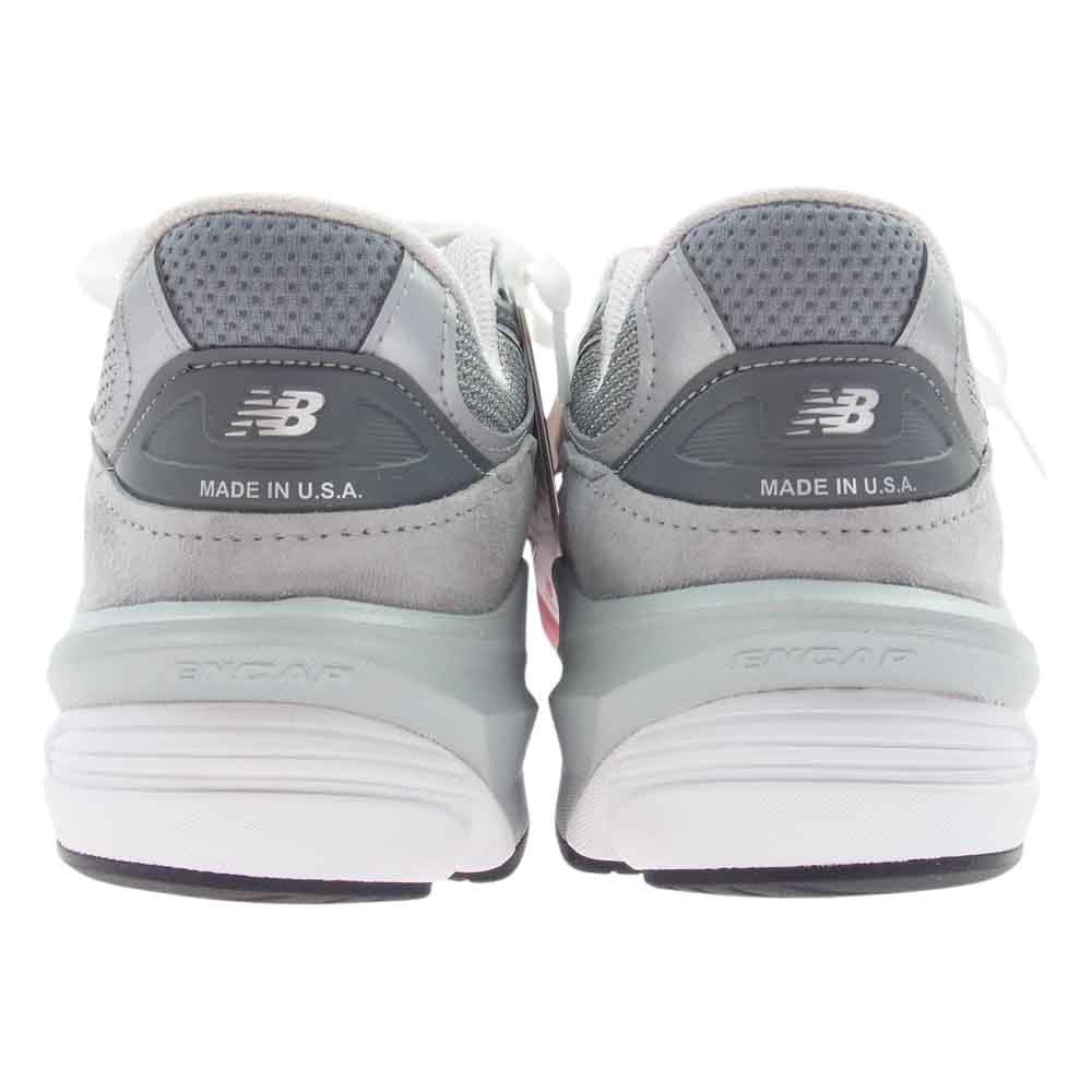 NEW BALANCE ニューバランス M990GL6 USA製  ローカット スニーカー グレー系 27.0cm【新古品】【未使用】【中古】