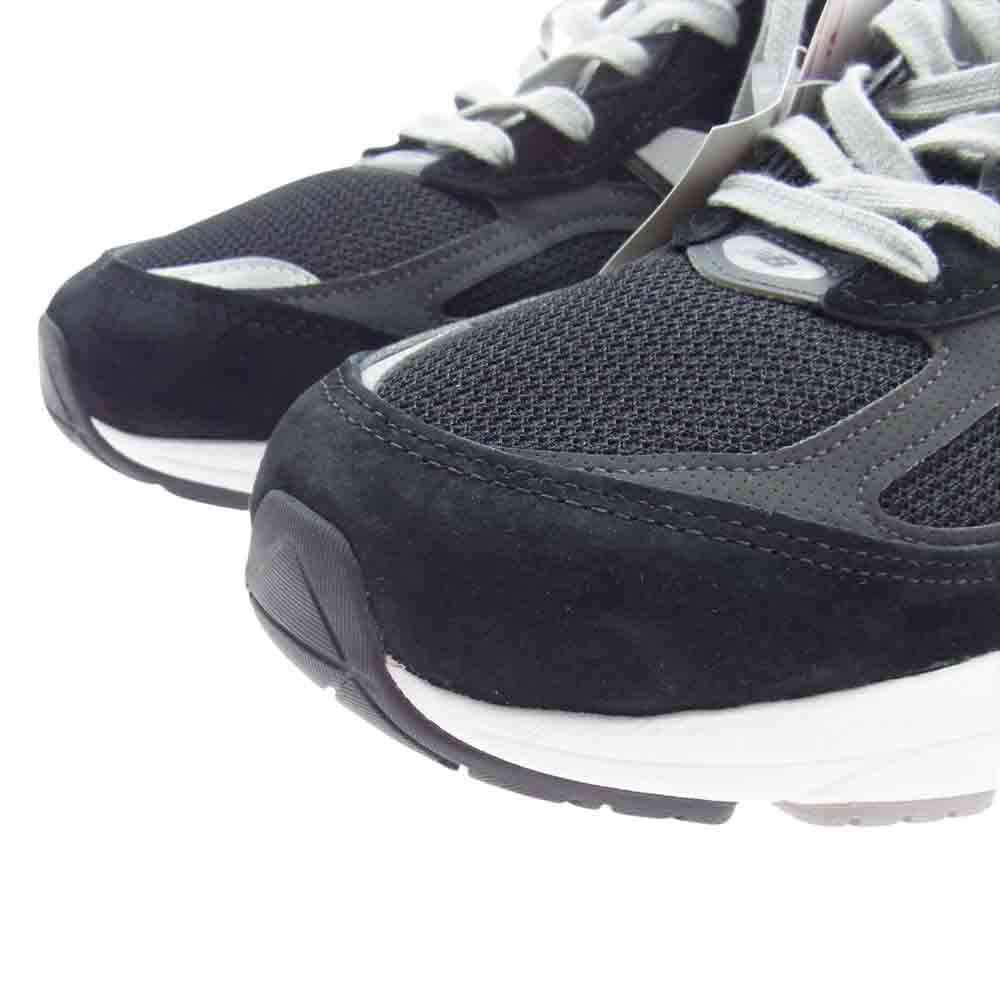 NEW BALANCE ニューバランス M990BK6 USA製 ローカット スニーカー ブラック系 27.5ｃｍ【新古品】【未使用】【中古】