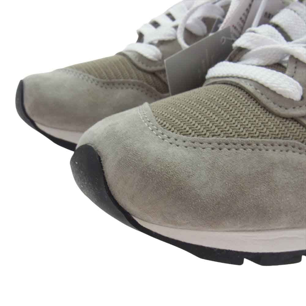 NEW BALANCE ニューバランス U996GR USA製 ローカット スニーカー グレー系 26.5ｃｍ【新古品】【未使用】【中古】