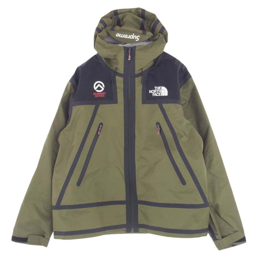 Supreme シュプリーム 21SS The North Face Summit Series Outer Tape Seam Jacket ノースフェイス  アウター テープ シーム ジャケット モスグリーン系 XL【美品】【中古】