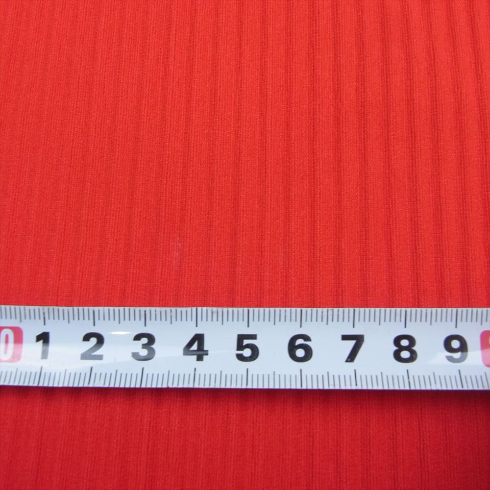 ISSEY MIYAKE イッセイミヤケ me ミー MI72KH325 プリーツ加工 ノースリーブ ワンピース ロング レッド系【中古】