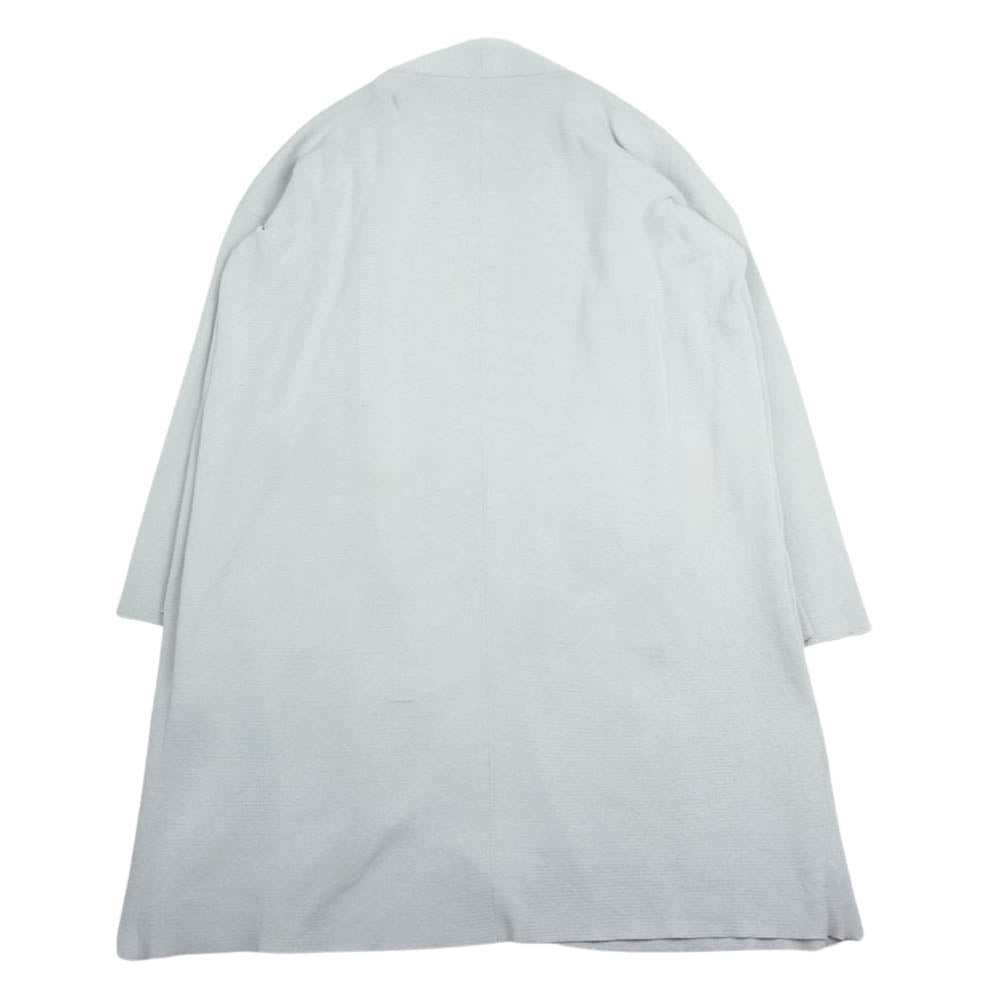 PLEATS PLEASE プリーツプリーズ イッセイミヤケ PP83-K0767 ショールカラー ニット ロング カーディガン グリーン系 3【中古】