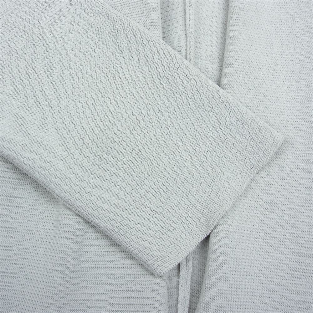 PLEATS PLEASE プリーツプリーズ イッセイミヤケ PP83-K0767 ショールカラー ニット ロング カーディガン グリーン系 3【中古】