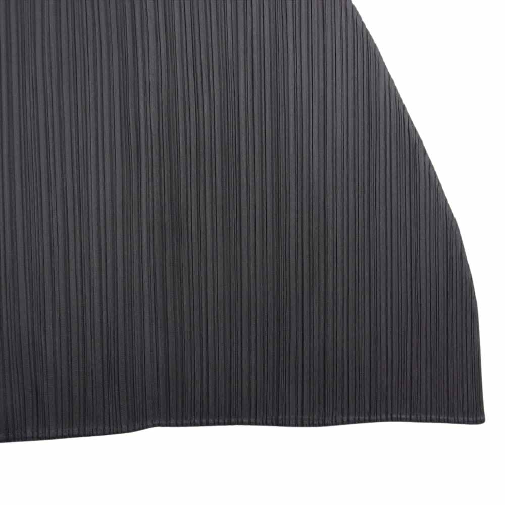 PLEATS PLEASE プリーツプリーズ イッセイミヤケ PP31-JH185 プリーツ加工 ノースリーブ ロング フレア ワンピース ブラウン系 2【中古】