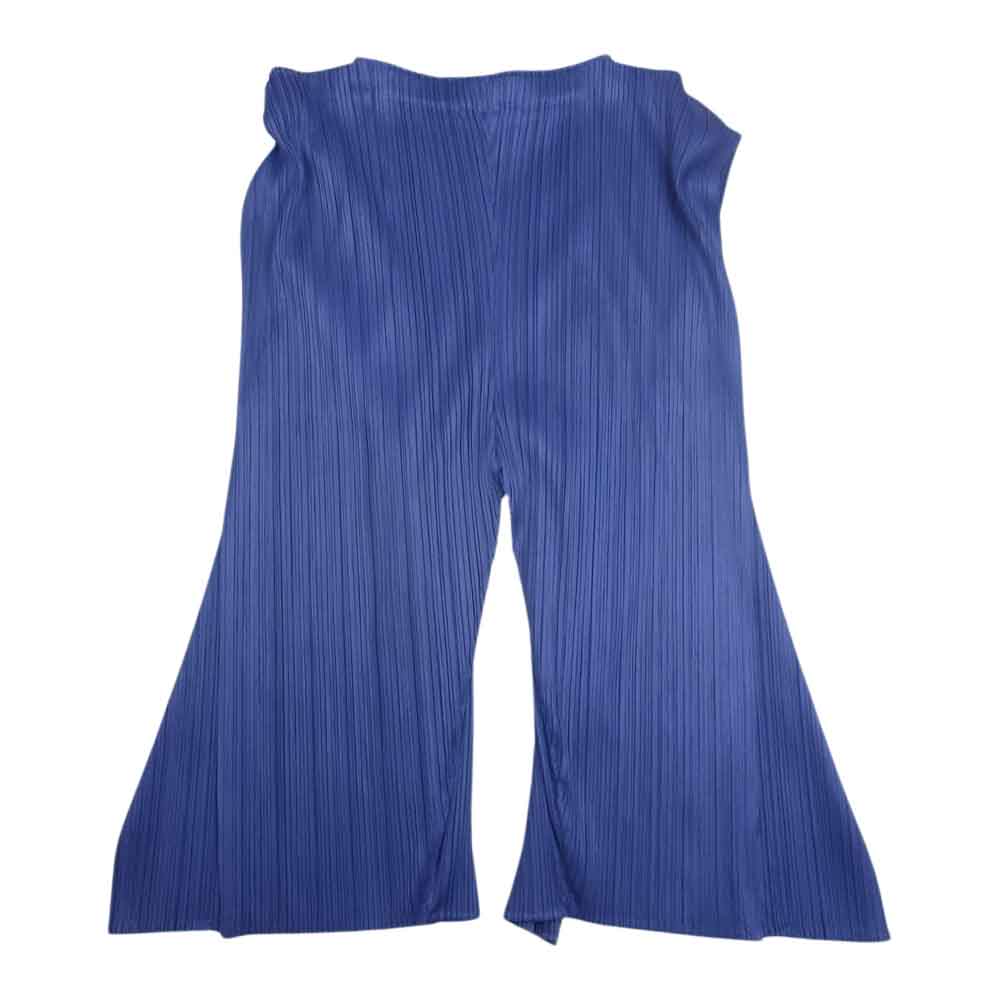 PLEATS PLEASE プリーツプリーズ イッセイミヤケ 19AW PP93-JF564 プリーツ加工 レイヤード デザイン ドレープ パンツ パープル パープル系 1【美品】【中古】