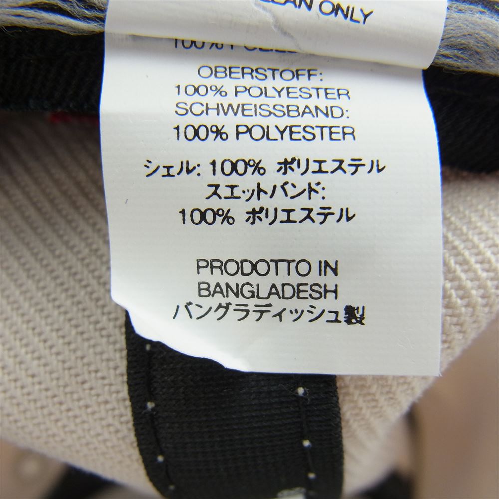 Supreme シュプリーム 22SS × New Era Handstyle Box Logo CAP ハンドスタイル ニューエラ キャップ オフホワイト系【中古】