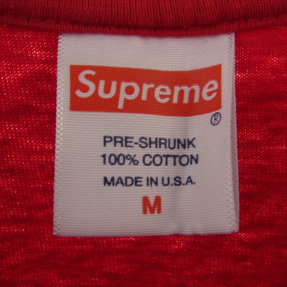 Supreme シュプリーム 20SS Anno Domini Tee アンノドミニ 半袖 Tシャツ レッド系 M【中古】