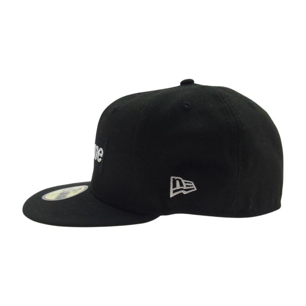 Supreme シュプリーム 21AW × New Era OPENING DAY 2021 Box Logo CAP オープニングディ ボックス ロゴ キャップ ブラック系【中古】