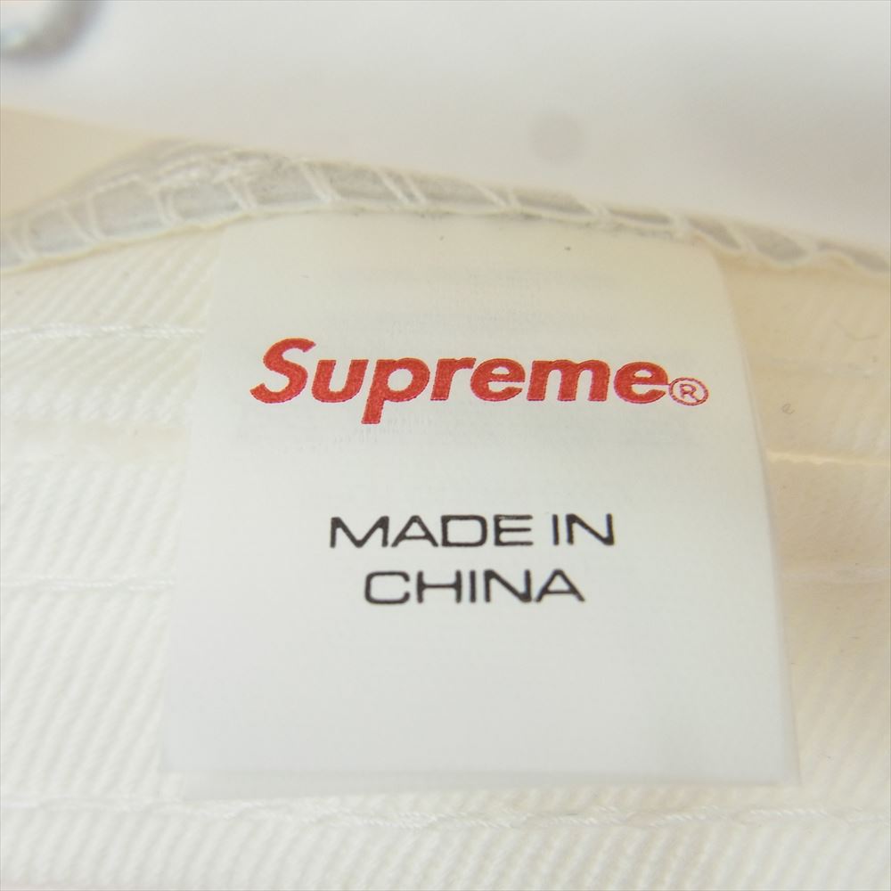 Supreme シュプリーム 21AW Mirror Camp Cap ミラーキャンプ キャップ  ホワイト系【中古】
