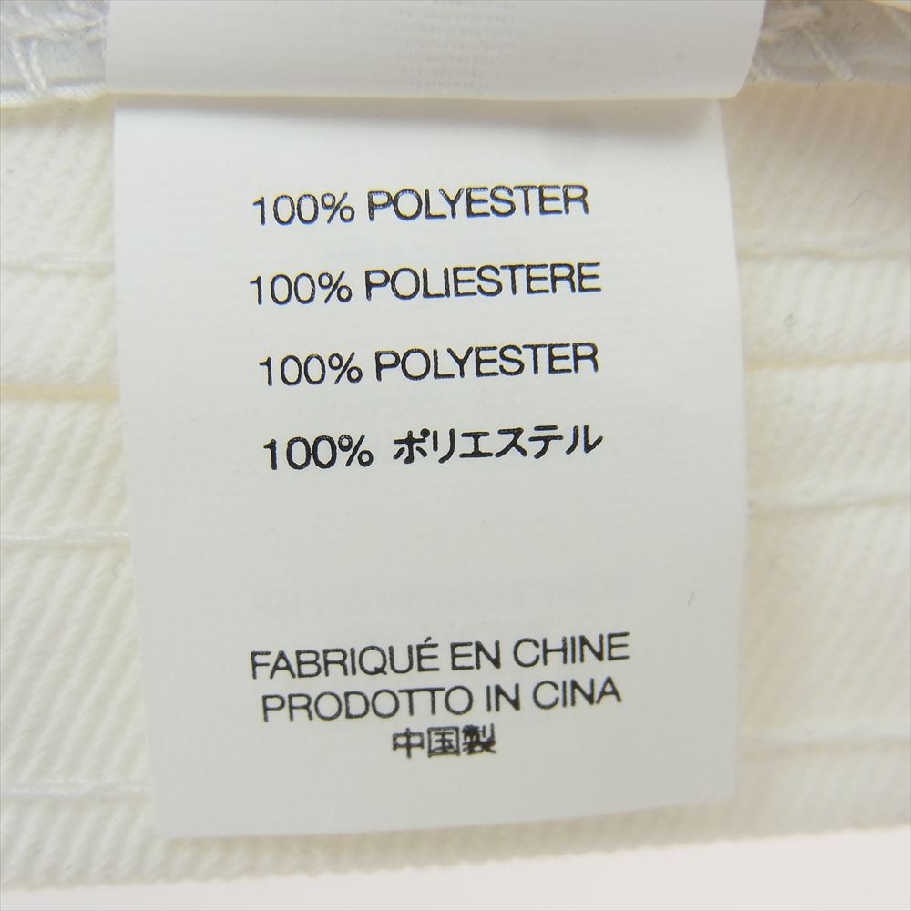 Supreme シュプリーム 21AW Mirror Camp Cap ミラーキャンプ キャップ  ホワイト系【中古】