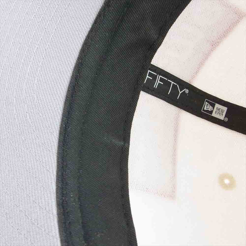Supreme シュプリーム 20AW × New Era World Famous Box Logo CAP ワールド フェイマス ボックス ロゴ キャップ オフホワイト系 59.6cm【中古】