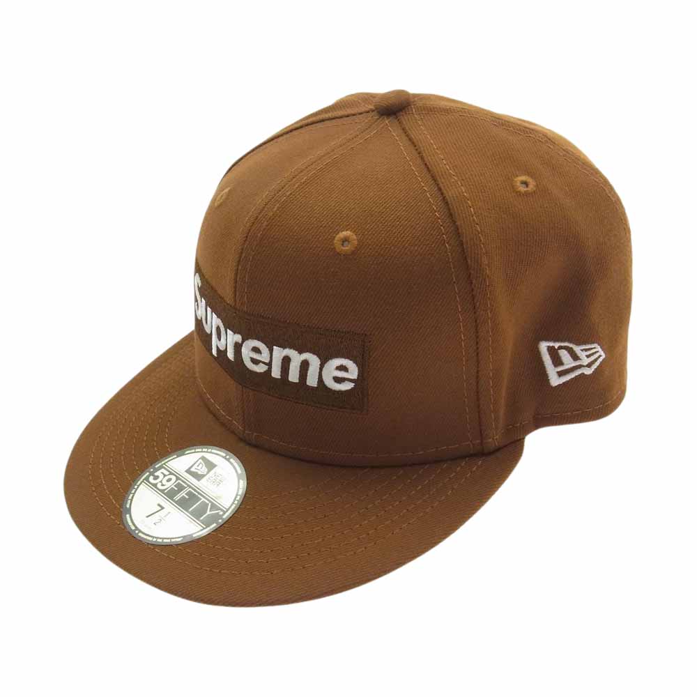 Supreme シュプリーム 22AW × New Era Money Box Logo ニューエラ マネーボックス ロゴ キャップ ブラウン系【中古】