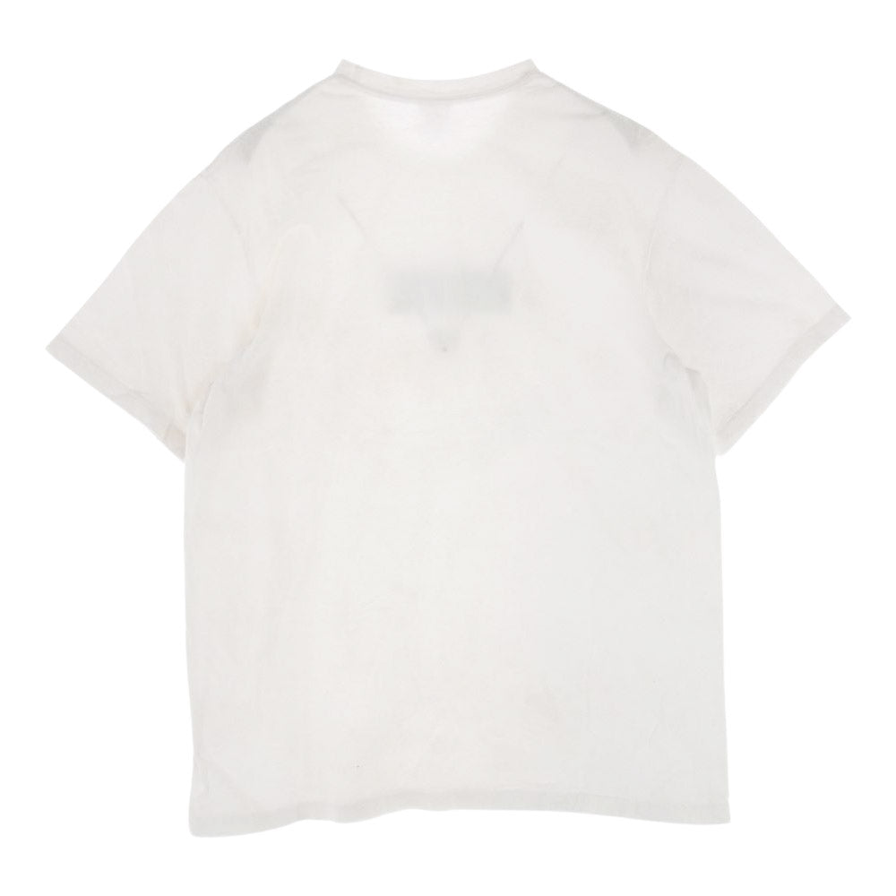 Supreme シュプリーム  21SS  Emilio Pucci Box Logo Tee エミリオプッチ ボックス ロゴ プリント 半袖 Tシャツ ホワイト ブルー ホワイト系 M【中古】