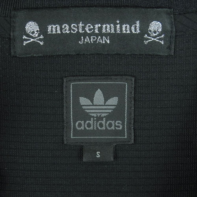 mastermind JAPAN マスターマインドジャパン 18802 adidas アディダス 半袖 ポロシャツ ゲーム シャツ ブラック系 S【美品】【中古】