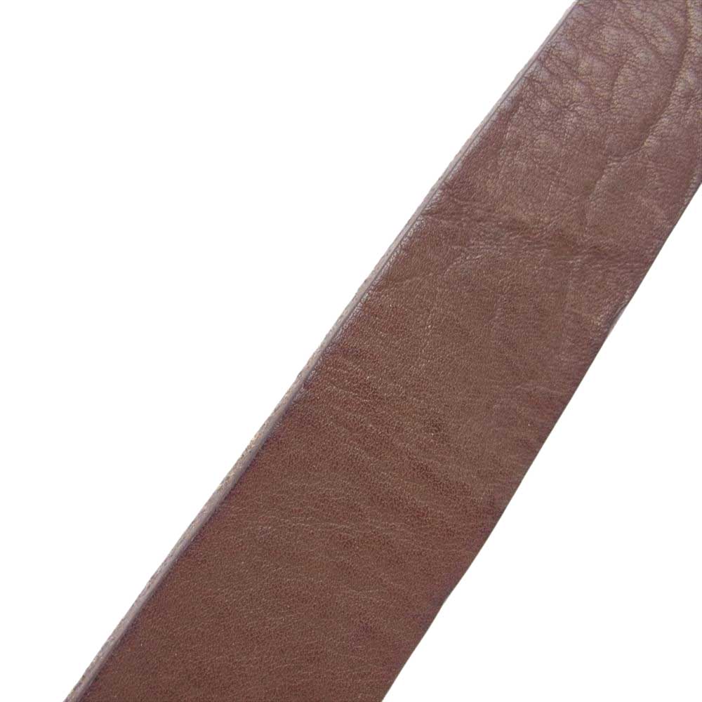 ORGUEIL オルゲイユ レザー ベルト ブラウン ブラウン系 34【中古】