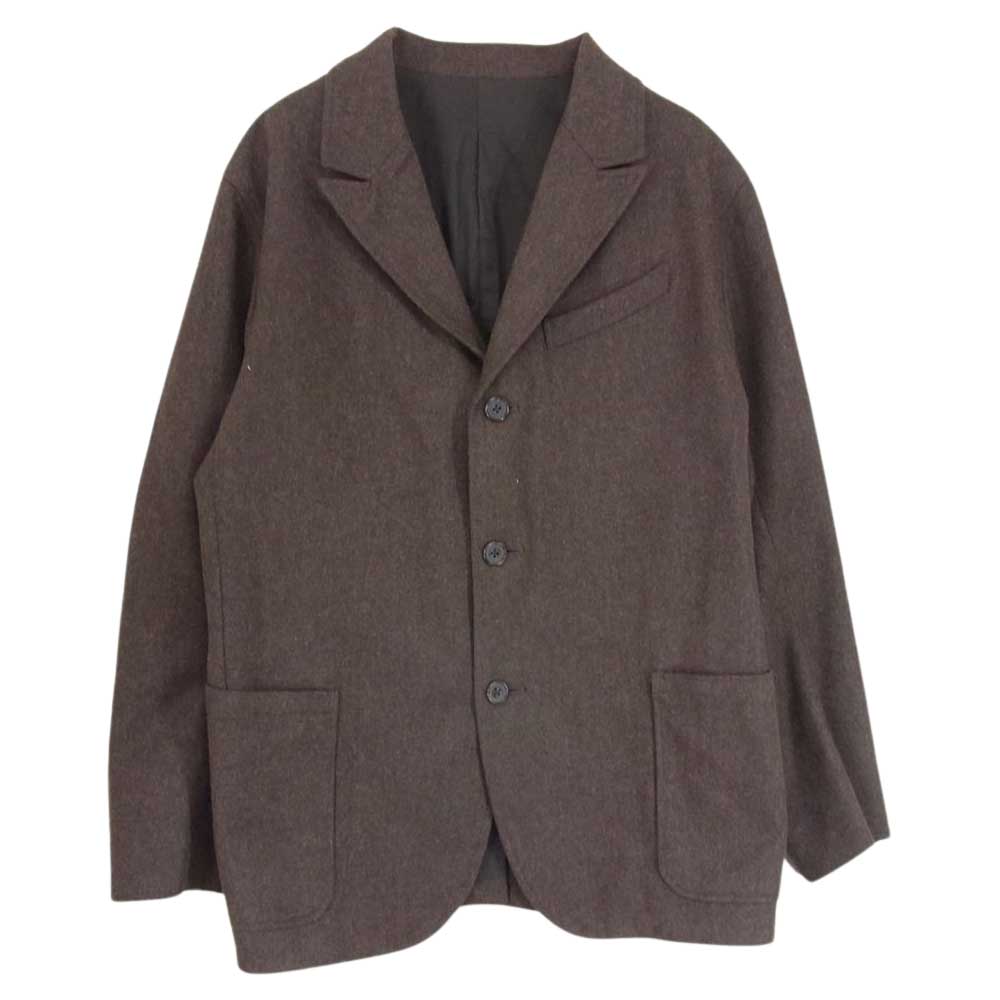 ワーカーズ 3B ウール テーラード ジャケット ブラウン系 38【中古】