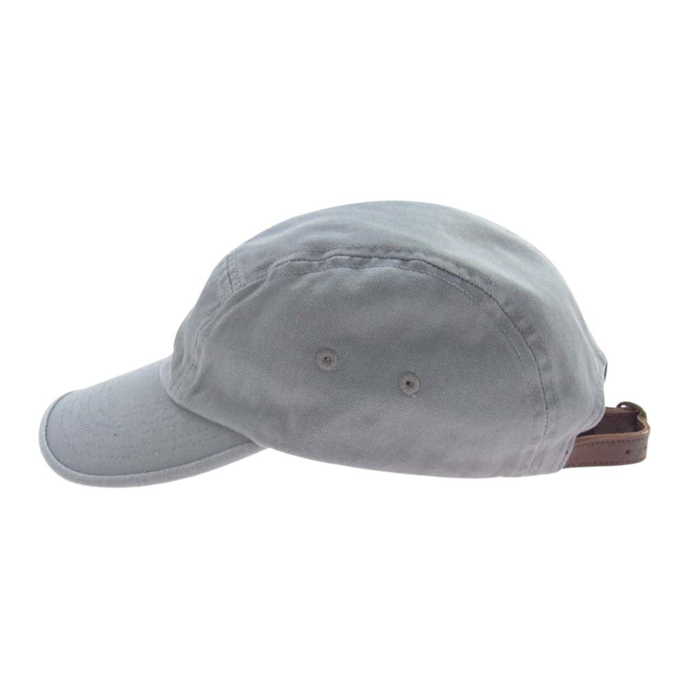 Supreme シュプリーム 22SS Washed Chino Twill Camp Cap ウォッシュ チノ ツイル キャンプ キャップ グレー系【中古】