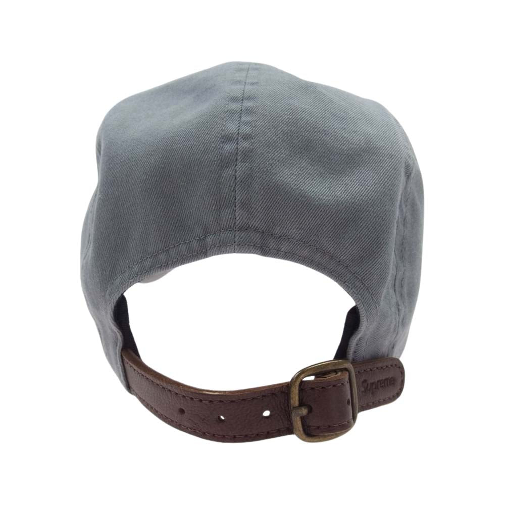 Supreme シュプリーム 22SS Washed Chino Twill Camp Cap ウォッシュ チノ ツイル キャンプ キャップ グレー系【中古】