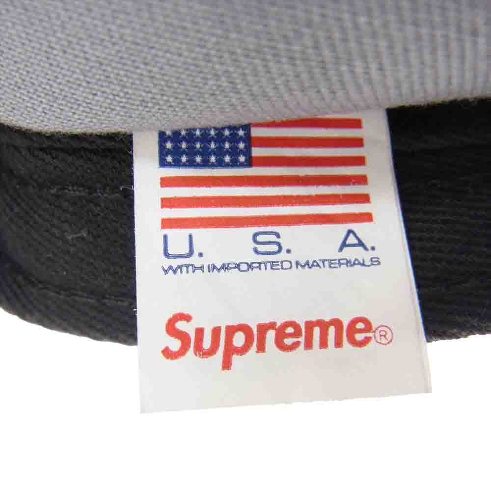 Supreme シュプリーム 22SS Washed Chino Twill Camp Cap ウォッシュ チノ ツイル キャンプ キャップ グレー系【中古】