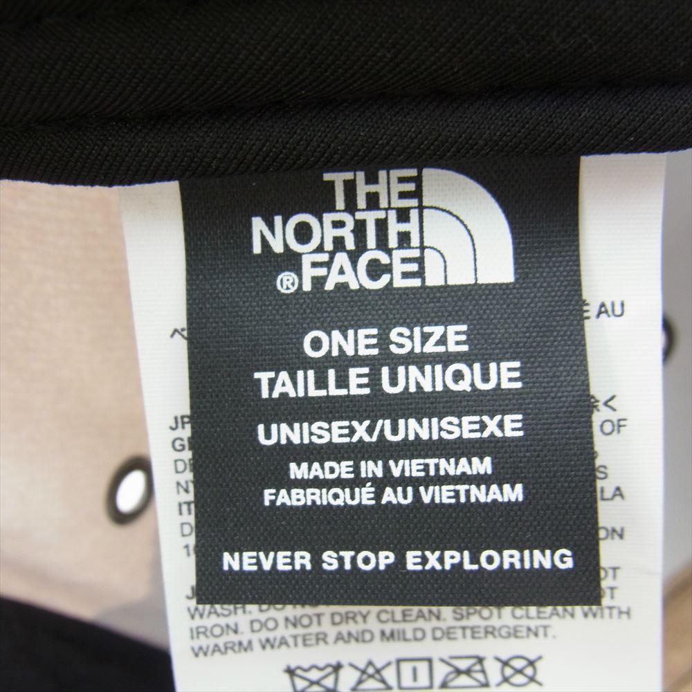 Supreme シュプリーム The North Face Bleached Denim Print 6-Panel ノース フェイス ブリーチド デニム プリント 6パネル キャップ マルチカラー系【中古】