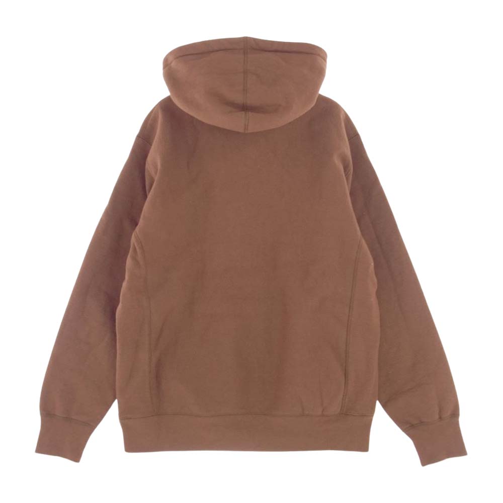 Supreme シュプリーム 17AW Box Logo Hooded Sweatshirt ボックスロゴ フーディー パーカー ブラウン ブラウン系 L【中古】