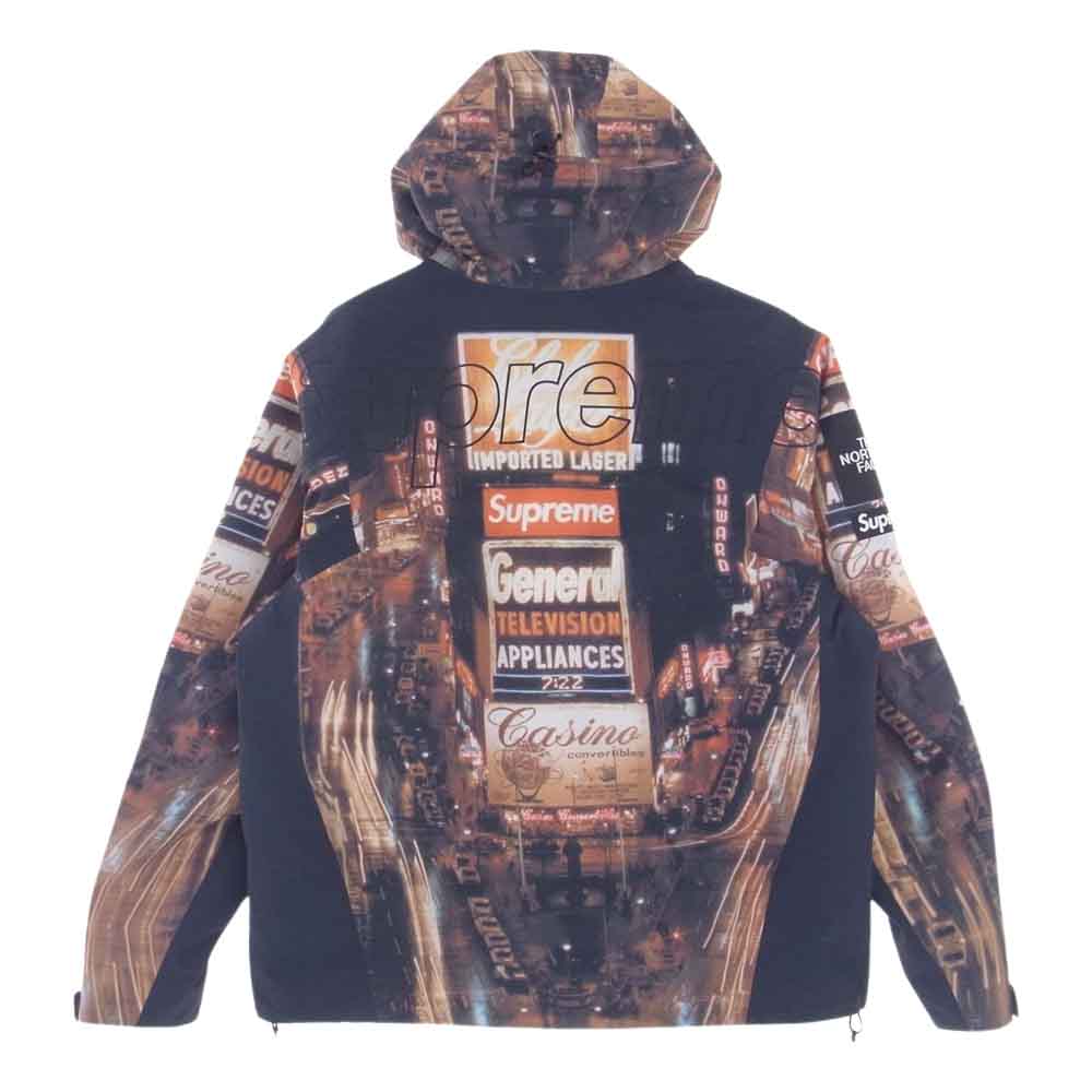 Supreme シュプリーム 22SS THE NORTH FACE Taped Seam Shell Jacket Times Square ノースフェイス テープ シーム シェル ジャケット タイムズ スクエア  マルチカラー系 M【中古】
