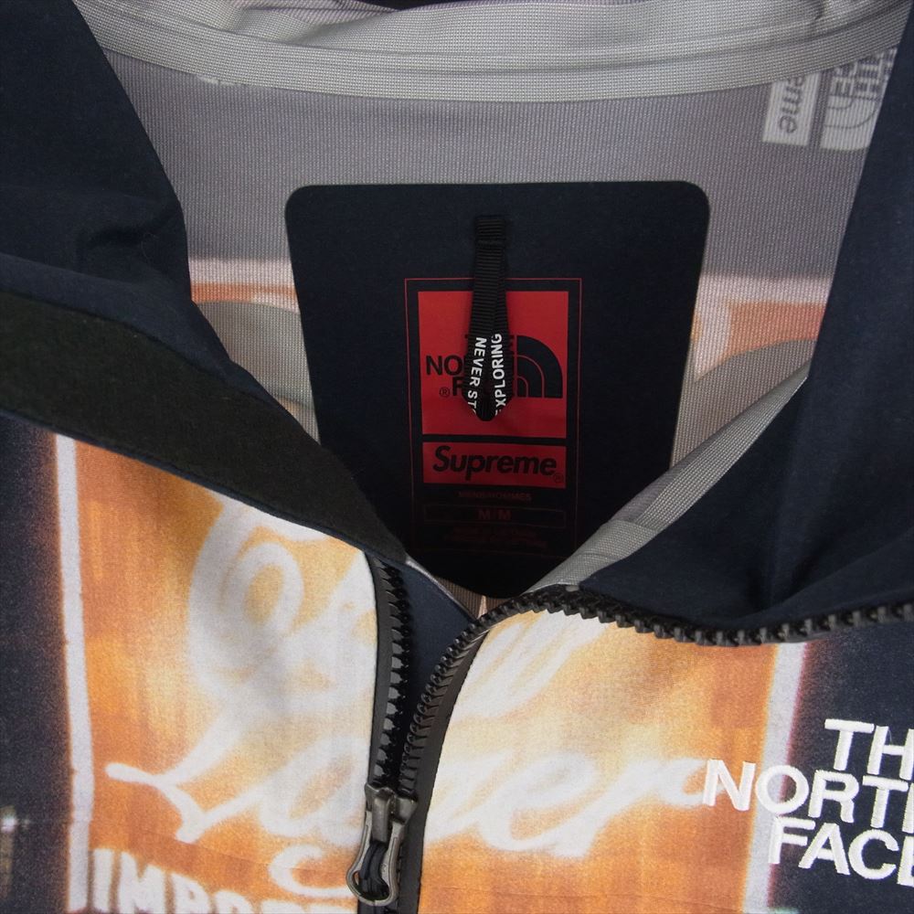 Supreme シュプリーム 22SS THE NORTH FACE Taped Seam Shell Jacket Times Square ノースフェイス テープ シーム シェル ジャケット タイムズ スクエア  マルチカラー系 M【中古】