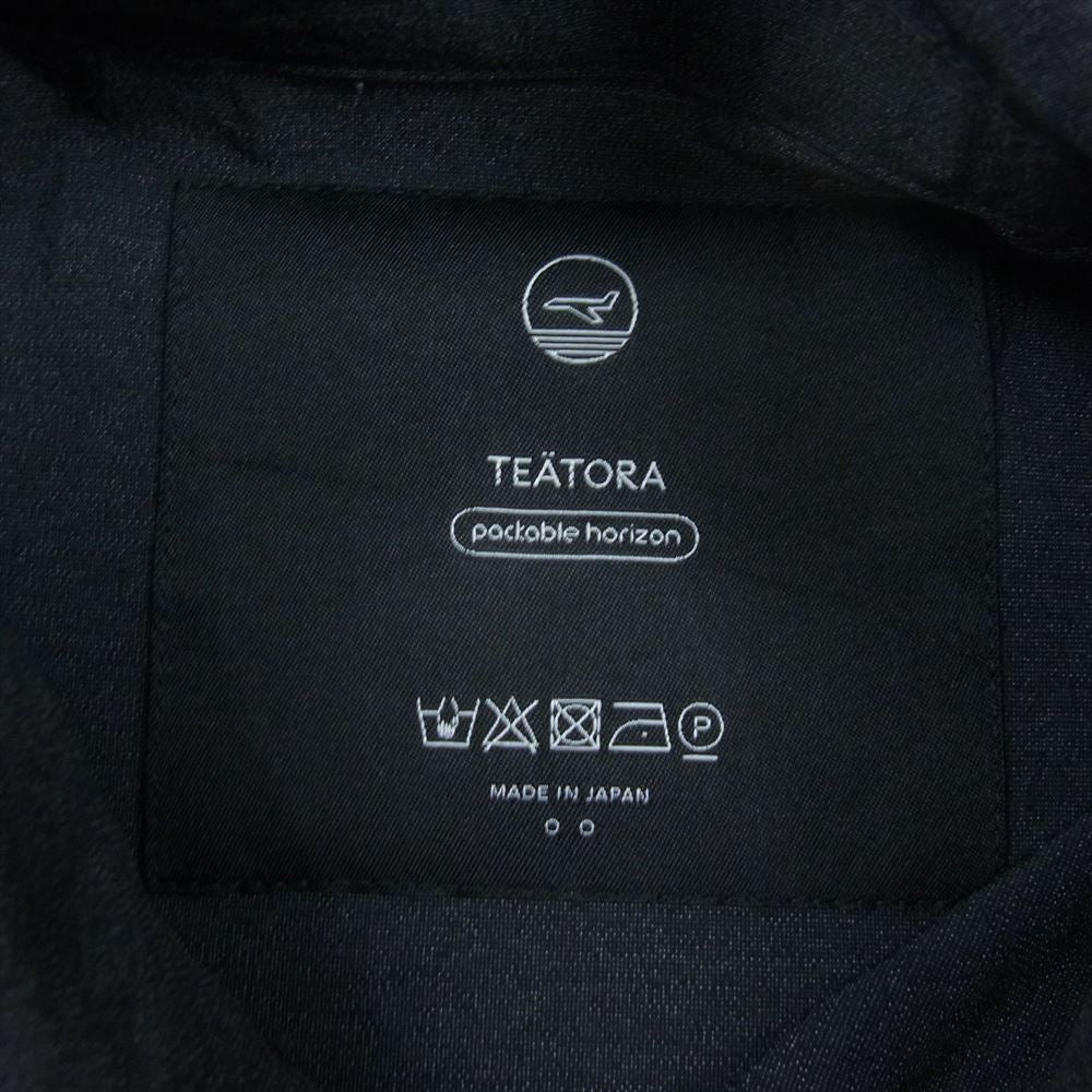 TEATORA テアトラ tt-POLO-PH CARTRIDGE POLO SHIRT カートリッジ ポロ シャツ ブラック系 2【美品】【中古】