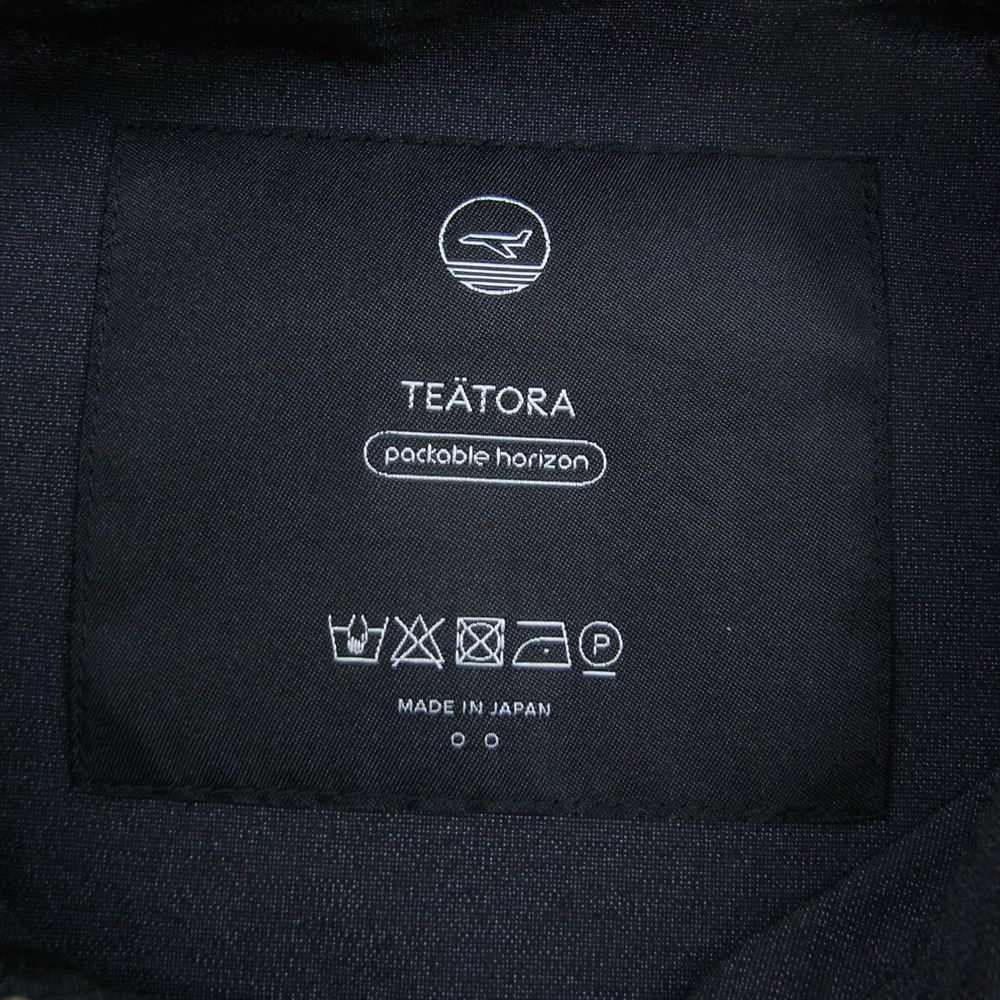 TEATORA テアトラ tt-POLO-PH CARTRIDGE POLO SHIRT カートリッジ ポロ シャツ ブラック系 2【美品】【中古】