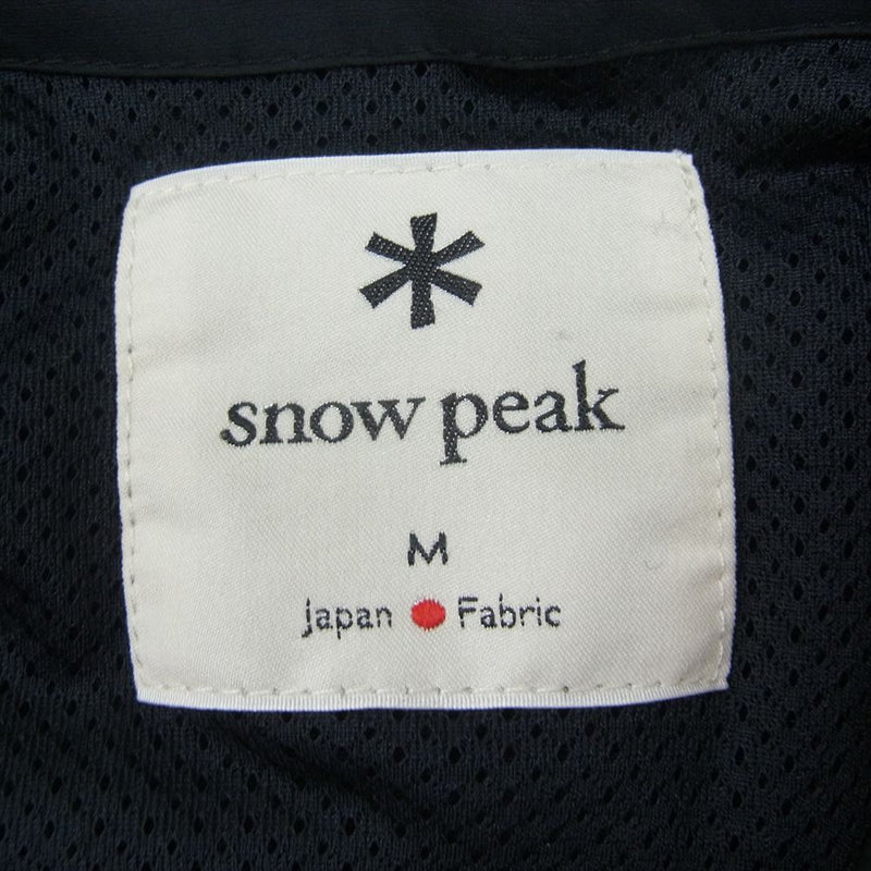 snowpeak スノーピーク JK-22AU011 2L Octa Cardigan オクタ カーディガン ジャケット ブラック系 M【中古】