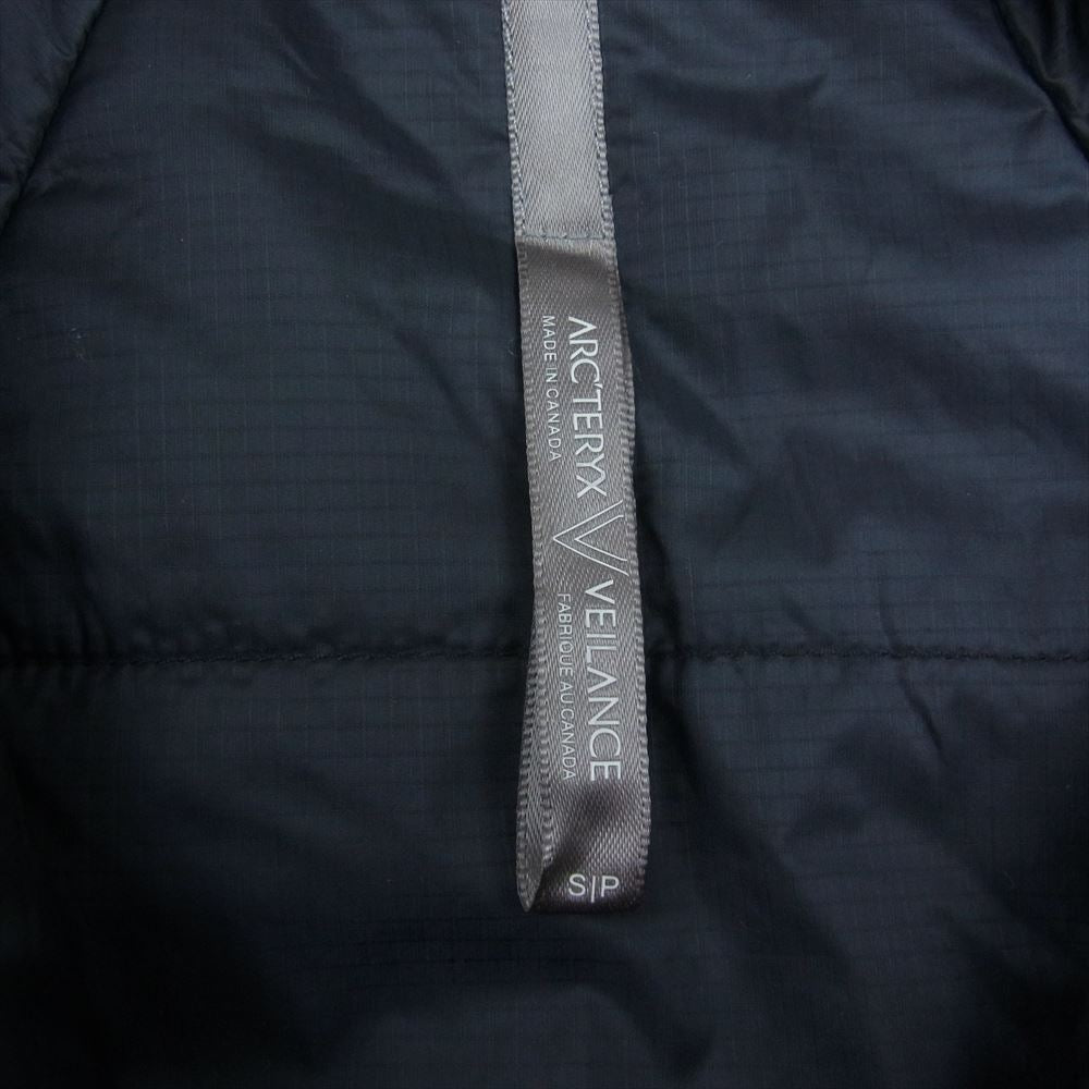ARC'TERYX アークテリクス 17042 VEILANCE ヴェイランス MIONN IS JACKET ジップアップ 中綿 ジャケット ブラック系 S【中古】