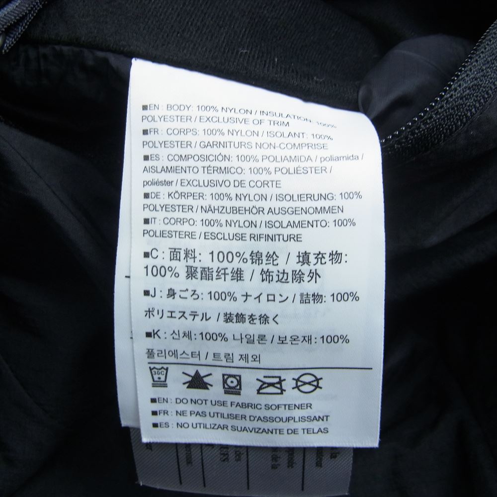 ARC'TERYX アークテリクス 17042 VEILANCE ヴェイランス MIONN IS JACKET ジップアップ 中綿 ジャケット ブラック系 S【中古】