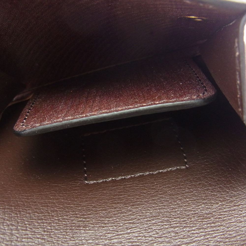 WILDSWANS ワイルドスワンズ CSS-ENO /BRC/RBRW イーノ カウレザー 3つ折り財布 コンパクトウォレット ブラウン系【極上美品】【中古】