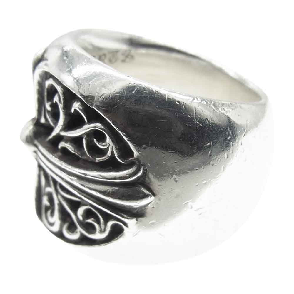 CHROME HEARTS クロムハーツ（原本有） CLASSIC OVAL クラシック オーバル クロス リング シルバー系 24号【中古】