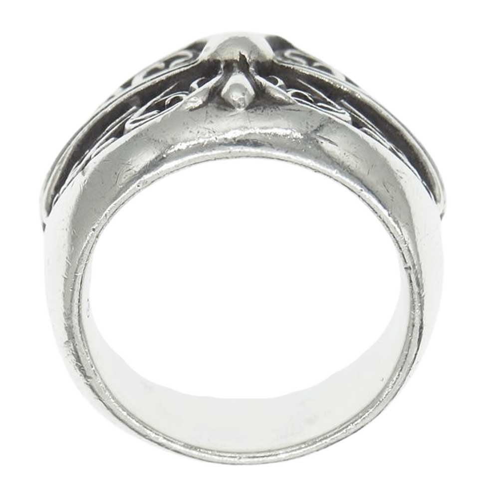 CHROME HEARTS クロムハーツ（原本有） CLASSIC OVAL クラシック オーバル クロス リング シルバー系 24号【中古】