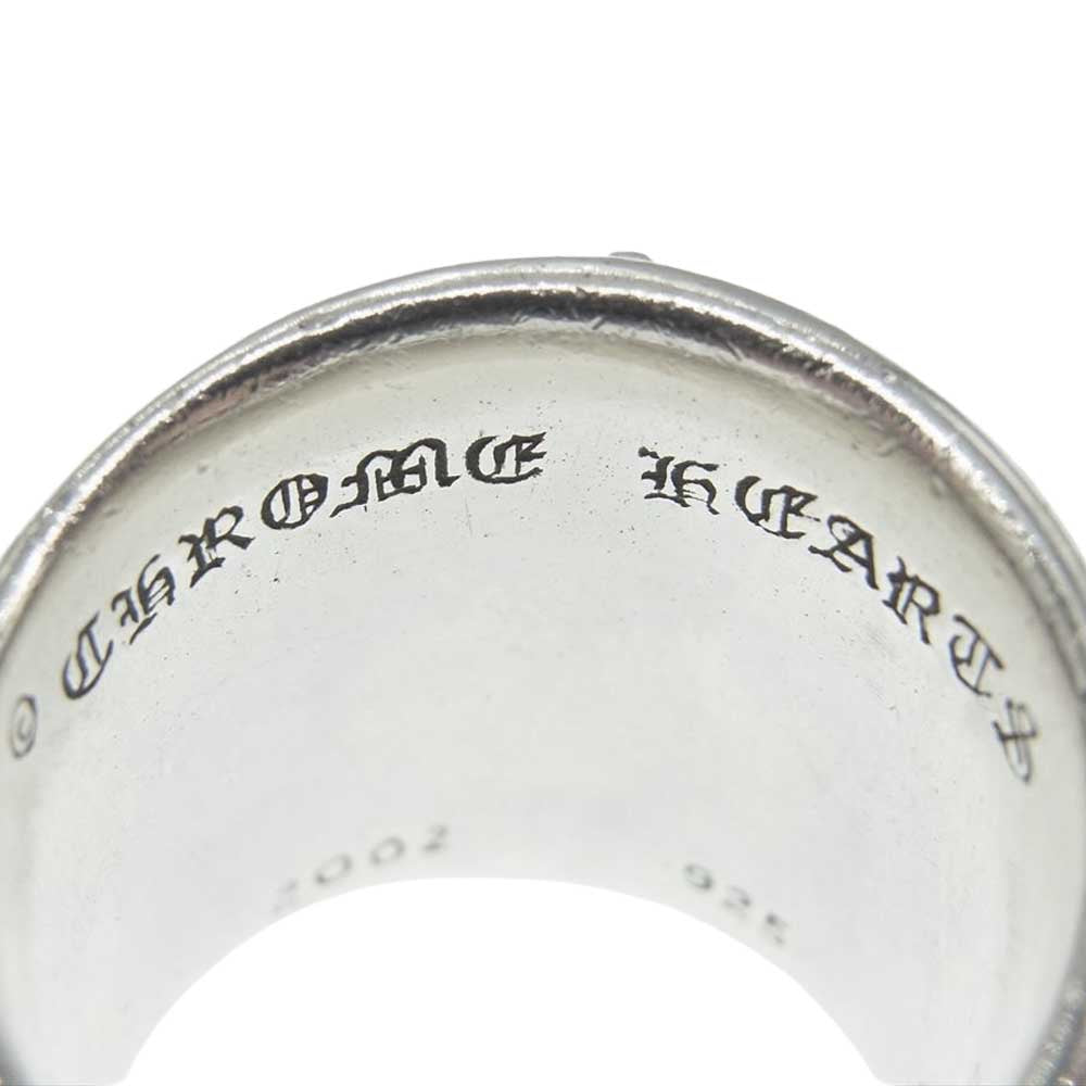 CHROME HEARTS クロムハーツ（原本有） CLASSIC OVAL クラシック オーバル クロス リング シルバー系 24号【中古】