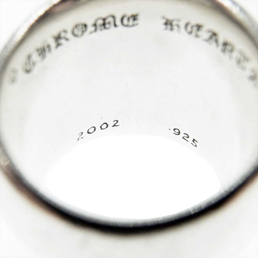 CHROME HEARTS クロムハーツ（原本有） CLASSIC OVAL クラシック オーバル クロス リング シルバー系 24号【中古】