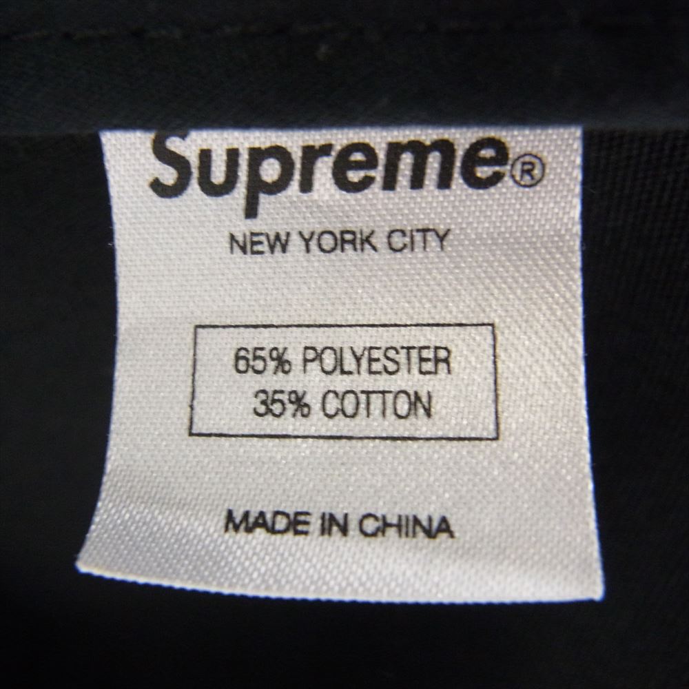 Supreme シュプリーム 11SS HARRINGTON JACKET クラシックロゴ プリント ハリントン スイングトップ ジャケット ブラック系 L【中古】