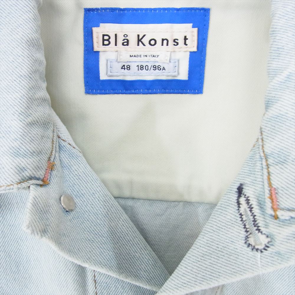 ACNE STUDIOS アクネストゥディオズ 22H165 Bl? Konst Denim Jacket Light Blue デニム ジャケット インディゴブルー系 48【中古】