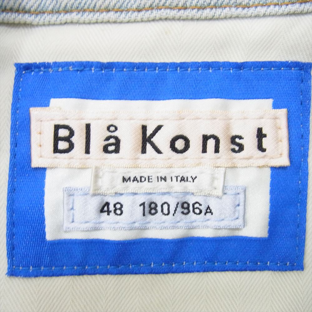 ACNE STUDIOS アクネストゥディオズ 22H165 Bl? Konst Denim Jacket Light Blue デニム ジャケット インディゴブルー系 48【中古】